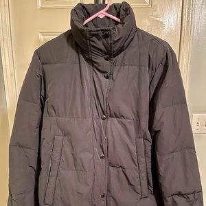 Banana Republic Black Puffer Jacket